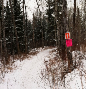 Trail signs Finland